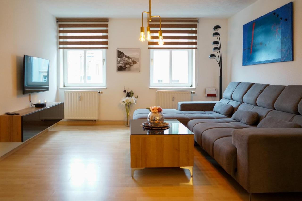 3-Raum City-Appartement Jéna Kültér fotó