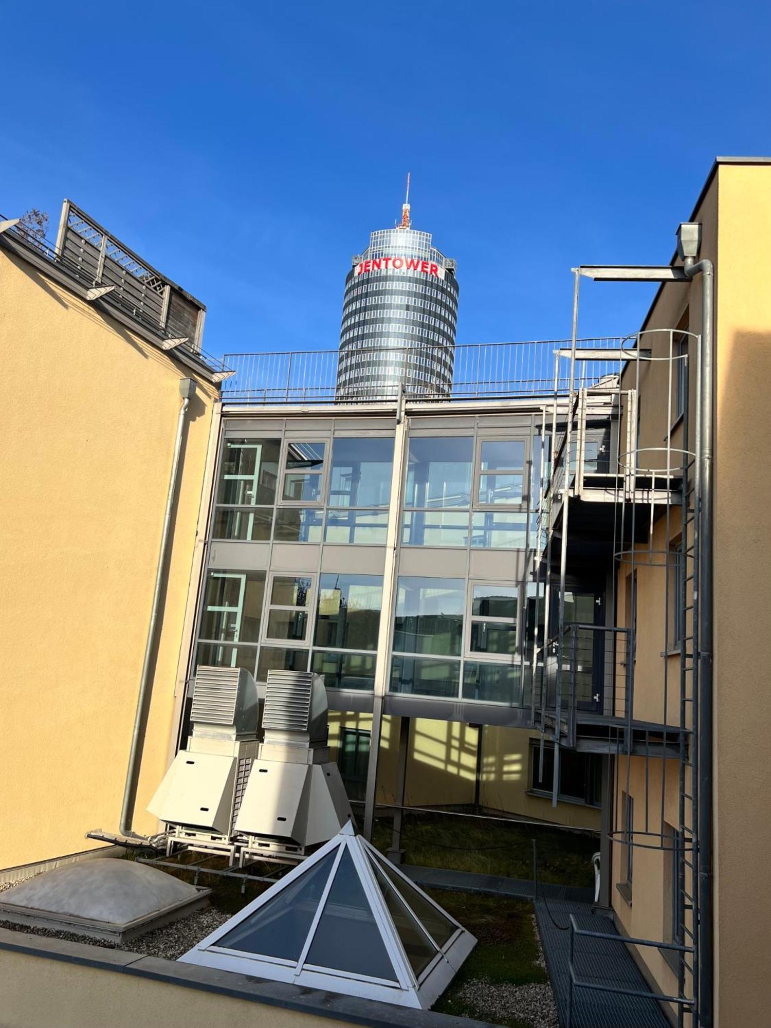 3-Raum City-Appartement Jéna Kültér fotó